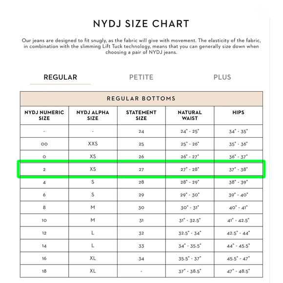 NYDJ Slim Trouser Pants Sz 2 or 27 New $119 Oaklan Plaid Blue Black Straight Leg - Picture 15 of 16